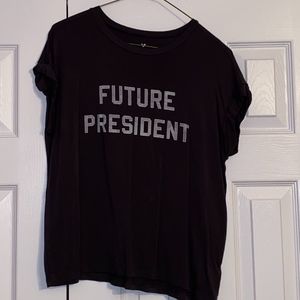 "future president" tee